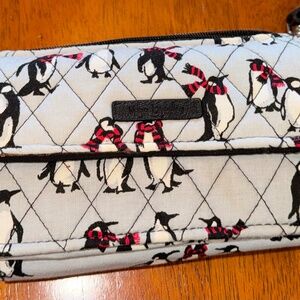 Vera Bradley Crossbody wallet Playful Penguins